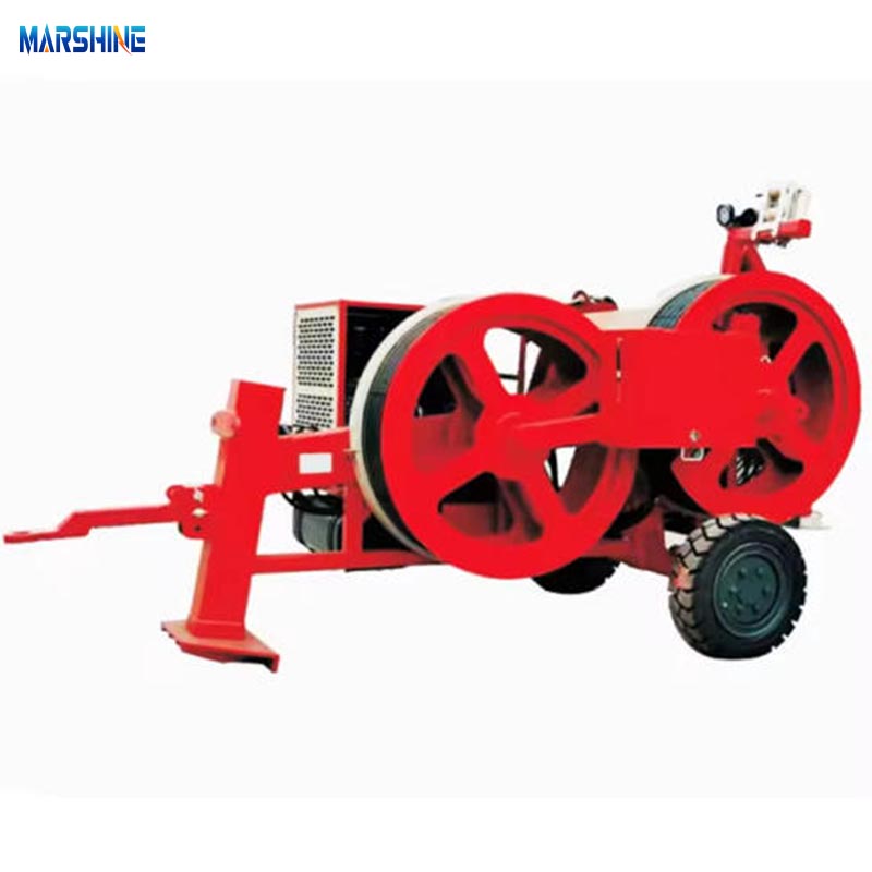 A dupladobos hidraulikus kábelhúzó feszítő használata