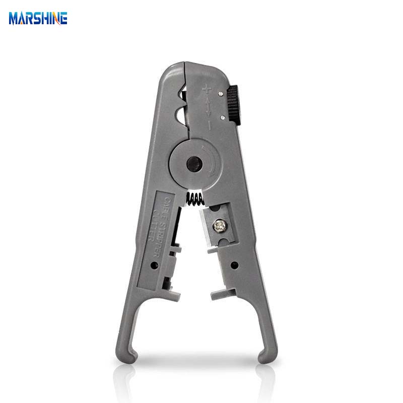 Kompakt kettő az egyben kábelvágó kábelcsupaszító