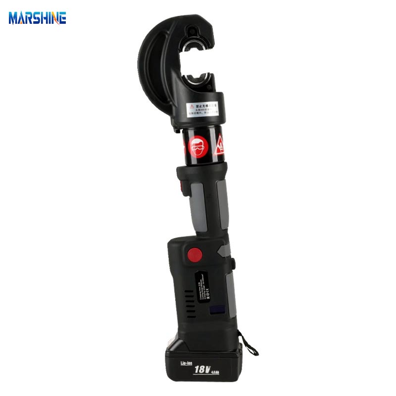 ES-400B egyenes nyelű lítium akkumulátorral működő hidraulikus krimpelő fogó