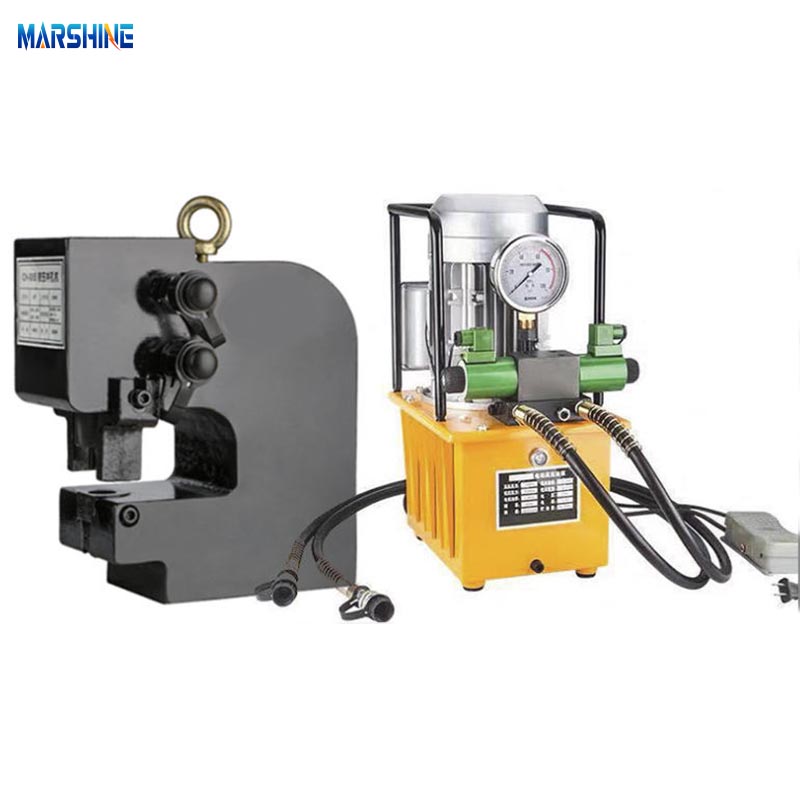 Nagy teljesítményű hidraulikus lyukasztó elektromos hidraulikus szivattyúval