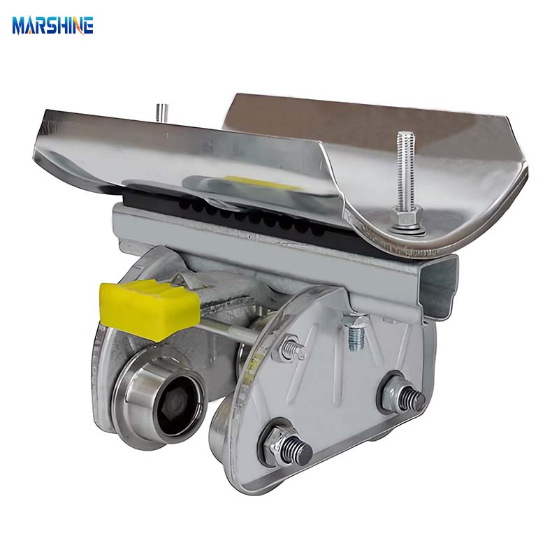 Fej feletti C sín I-es gerenda felfüggesztő szíjtárcsa Kábelfűző blokk