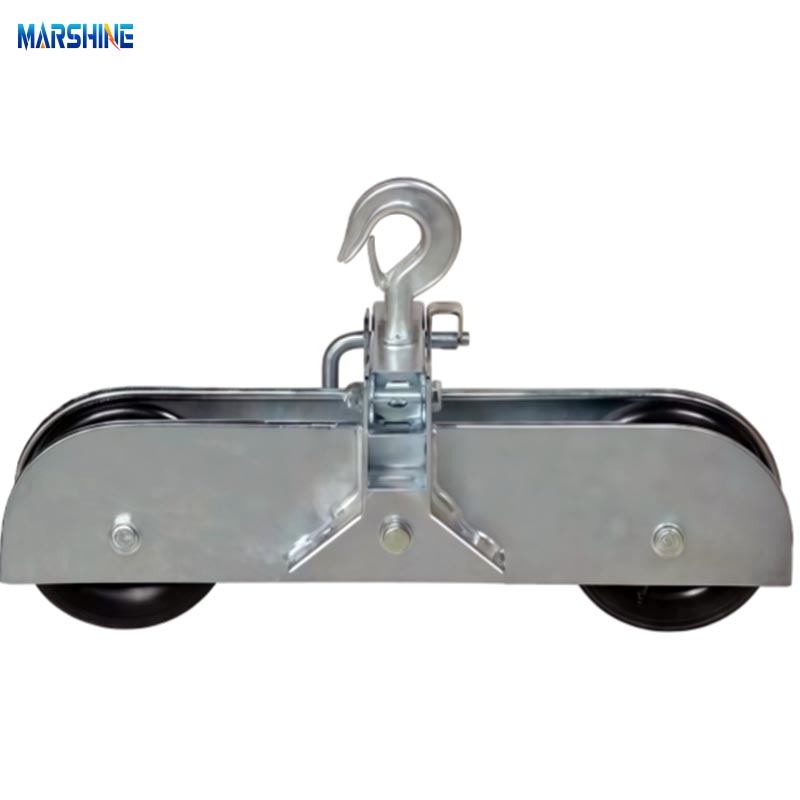 Sorozattípusú acélvázas kábelrögzítő görgők